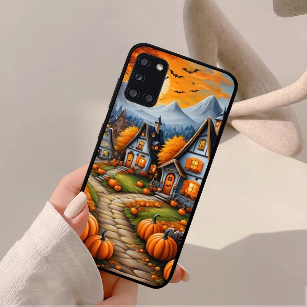 Pumpkin Happy Fall Autumn Phone Case For Samsung A 10 11 12 13 20 21 22 30 31 32 40 51 52 53 70 71 72 73 91 13 Shell