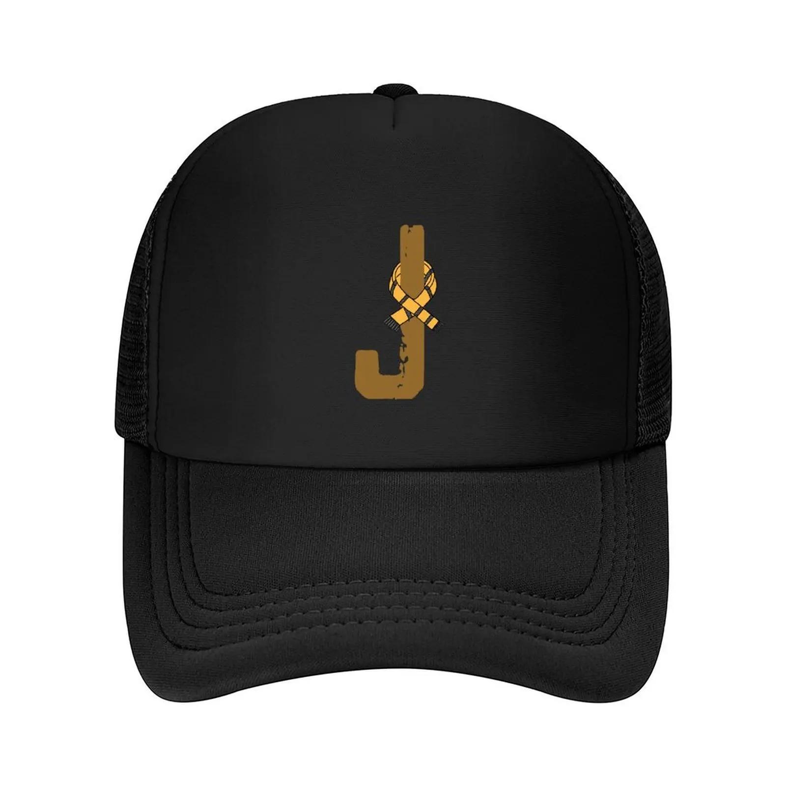 J Letter Magic School Team Badger Baseball Cap Fishing cap Golf Wear fashionable Hood Womens Golf Clothing Unisexs