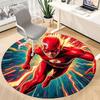 1pc Flash Speedster Office Round Area Rug, Under Office Chairs Bedroom Living Room Home Decor, Room Deco, Available In Various Sizes