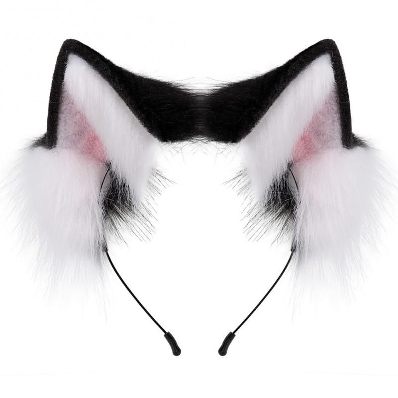 Handmade Fox Wolf Ears Headband Cute Costume Prop Kids Party Cosplay