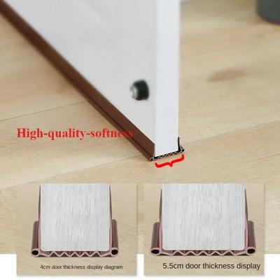 1pc 96CM Door Bottom Stretchable PVC Soft Sealing Strip Sound Insulation Insect Like Windproof Sealing Strip Home Accessories
