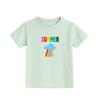 Girls' Summer Fashion Print Short-Sleeve T-Shirt - Casual Baby and Kids' Top