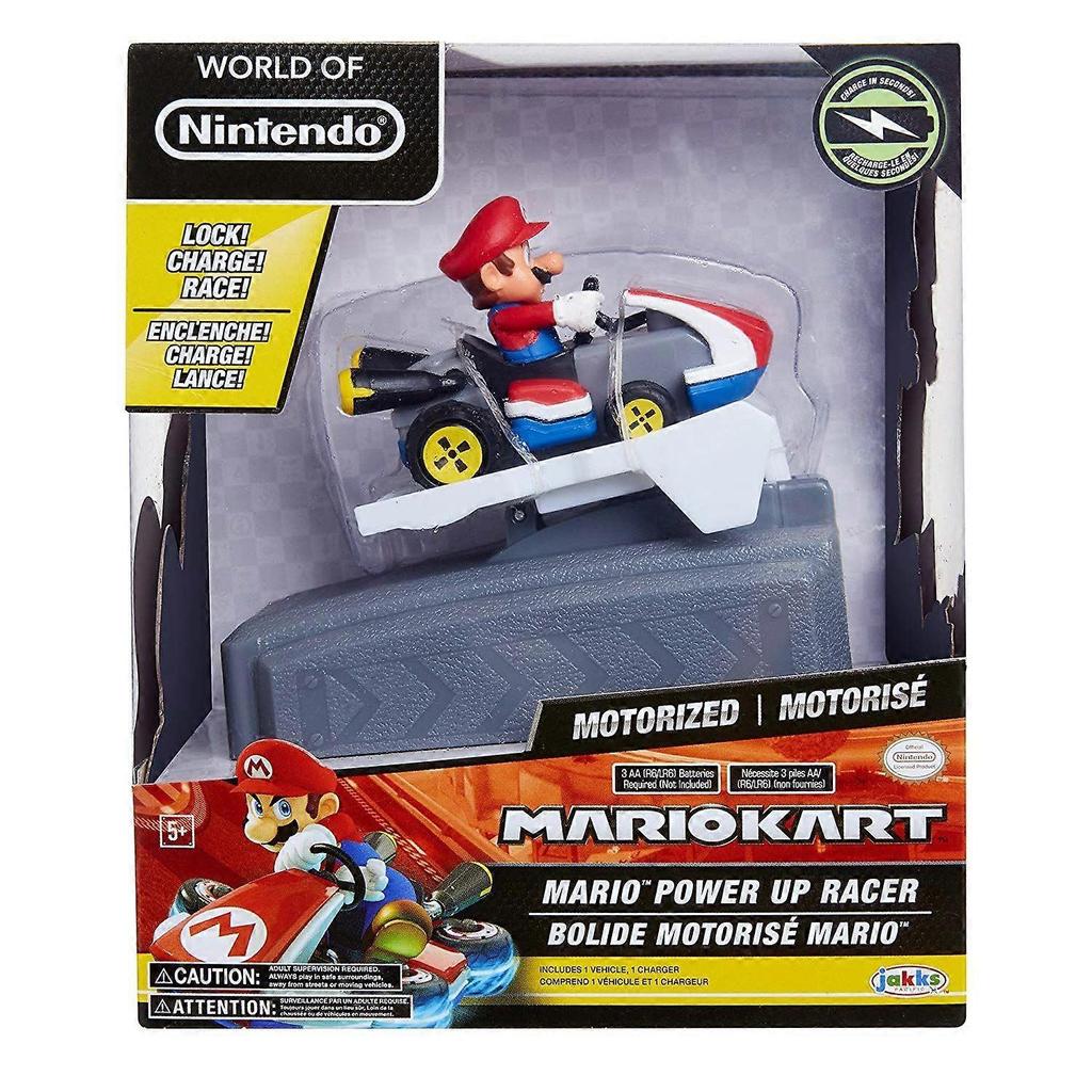 Jakks Mario Kart Rennfahrer Mario Power Up Kinderspielzeug