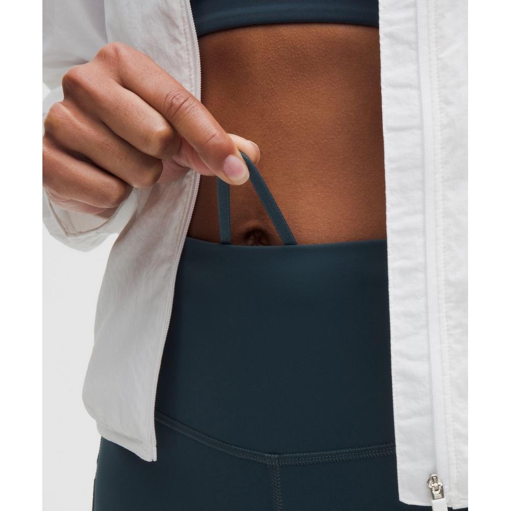 Lululemon Fast And Free High Rise Short 8   5 Pocket Indochine Blue