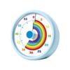 60 Minutes Visual Timer Round/Square Ultra Silent Countdown Alarm Clock Self-discipline Visualization Kitchen Timer Indoor3