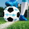 1PC  OM Size 5 Soccer Ball PrahaIndoor Soccer Ball Colorful All Ages Machine Stitched PVC Competition Ready Durable High-Bounce