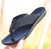 Fashion Light Men's Leather Slippers 2024 Summer Shoes for Men Outdoor Wading Slip On Sandals Soft Beach Antiskid Sports Men's Flip Flop
