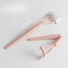 Foldable Ultra-fine Eyelash Brushes Lash Separator Eyebrow Eyelashes Extension Comb Eyelash Curler Make Up Tools Stainless Steel