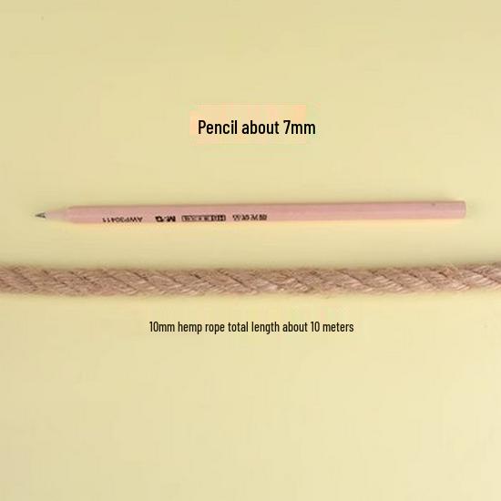 Natural Coarse Jute Rope for DIY Projects, Binding, and Retro-Style Ornaments