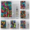 Home Shower Curtains for Bathroom Waterproof Fabric Modern Nordic Style Bathroom Curtains Shower Curtain