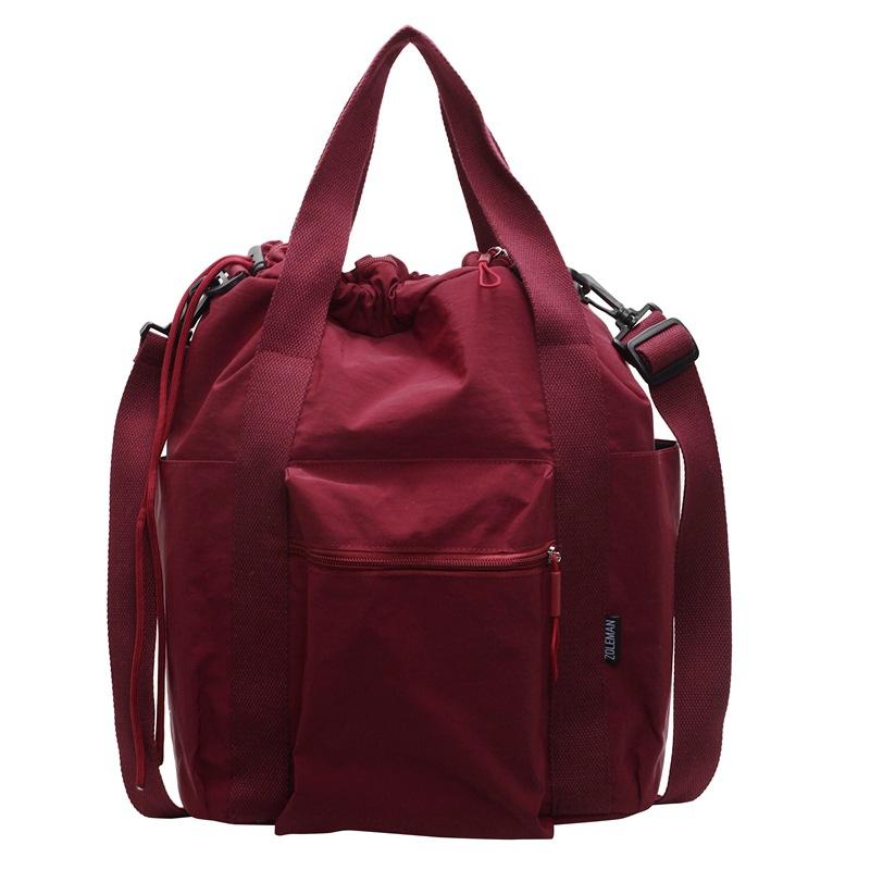 Large-capacity Tote Bag, New Multi-functional Bag, Women's Oblique Span Sports and Leisure Bag, Cloth Bag, Backpack.