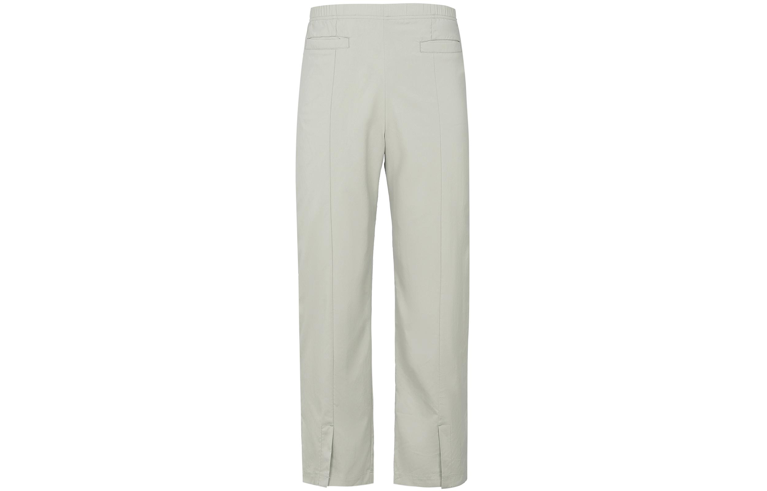 Nike Casual Pants Women s Moon Fossil Gray Moderate Straight Fit Pants DM6505-087 L