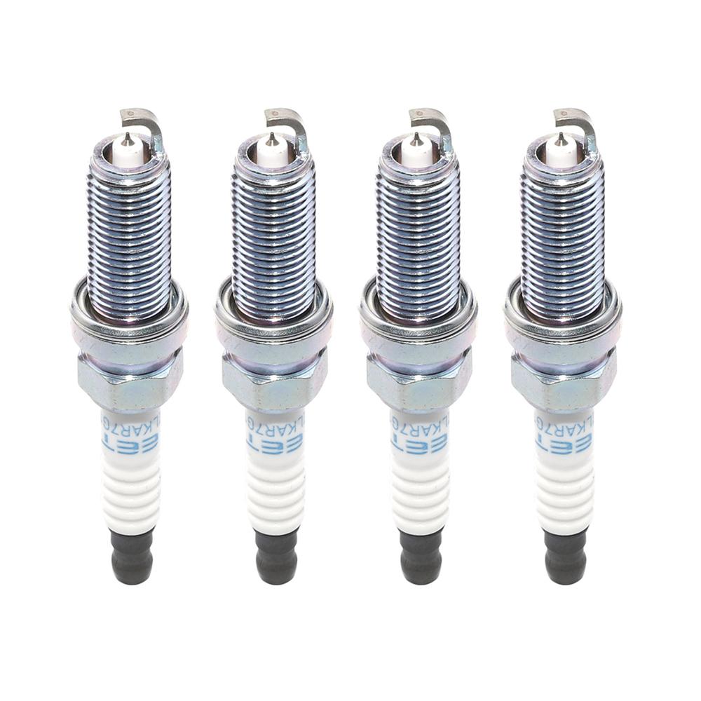 Свеча зажигания для HONDA CRV RM ACCORD CR RENAULT Twingo SUBARU LEGACY DILKAR7G11GS 91578 0242140550 0242140555 4PCS