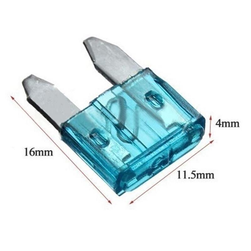 60Pcs Mini Blade Fuses Auto Car Truck Assortment Fuse Kit 5A 10A 15A 20A 25/30A