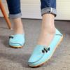  Shoe Spring Summer Flats Women Leather Shoes Woman's Soft Nurse Loafers for Woman Dance Shoes Driver Chaussures Femme