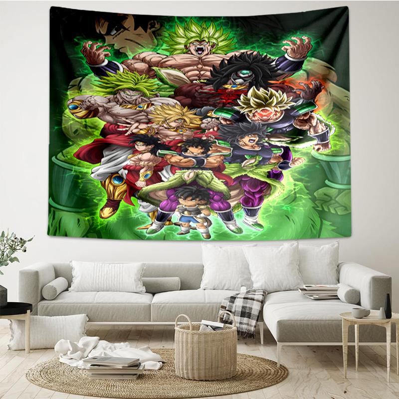 Goku Anime Tapestry Hanging for Bedroom,Livingroom, Playroom,Decor Art Room Wall Tapestry Holiday and Birthday Gifts