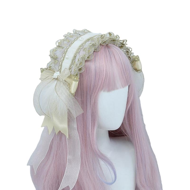 Bows Hairbands Adorkable Photo Props Halloween Anime Headbands Party Headpiece Fun Headbands for Music Festivals