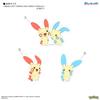 Gourmandies Pokemon Mobile Sticker Plusle Minun & POKE-950D