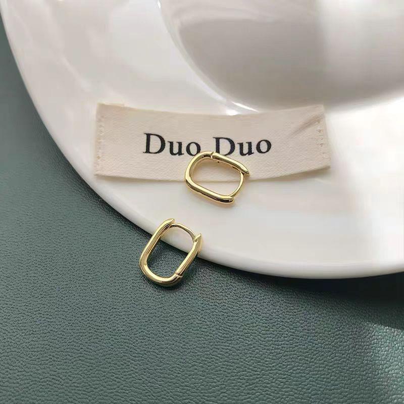 925 Sterling Silver Hoop Earrings: 2025 Modern Niche Design - Elegant & Luxurious for Women