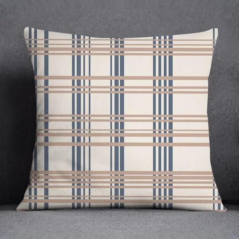 Geometric Pattern Decorative Pillowcase Car Ornaments Office Living Room Home Pillowcase