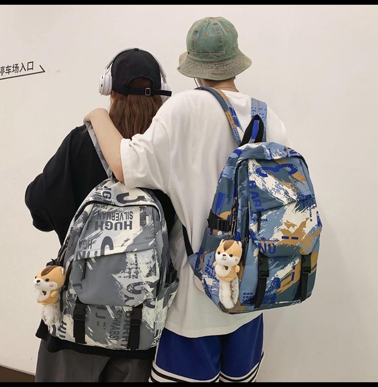 Большая емкость напечатала школьную сумку граффити рюкзака для учащихся средней школы — фото 11