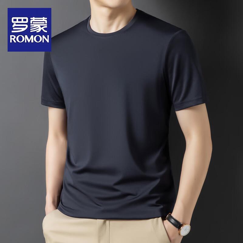 ROMON Men's Casual Short-Sleeve T-shirt