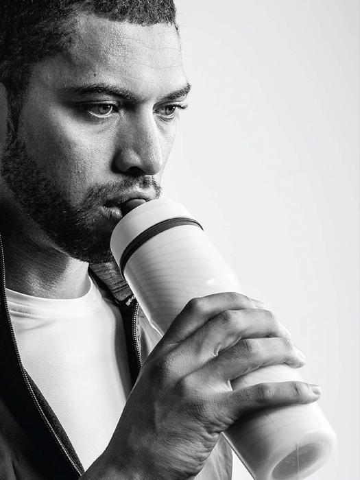 Бутылка для воды Blenderbottle Halex Insulated Bike 24 унции 709 мл white