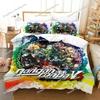Anime Danganronpa V3 Bedding Set Duvet Cover Bed Set Quilt Cover Pillowcase Comforter King Queen Size Boys Adult Luxury Gift