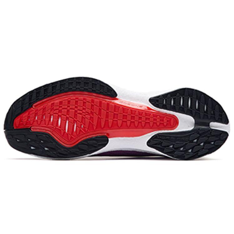 Anta Mach 2.0 Shock Absorbing Non-Slip Durable Low-Top Running Shoes Women sneaker Purple Black White 122235583-2