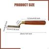 Wood Chisel Lightweight Steel Beveled Edge Carpenter for Beginners Hobbyists 1 cm witdh