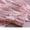 2025 Spring Chiffon Shirt Fragrant Puff Sleeves Women's Top Fashionable Ruffle Floral Loose Florals