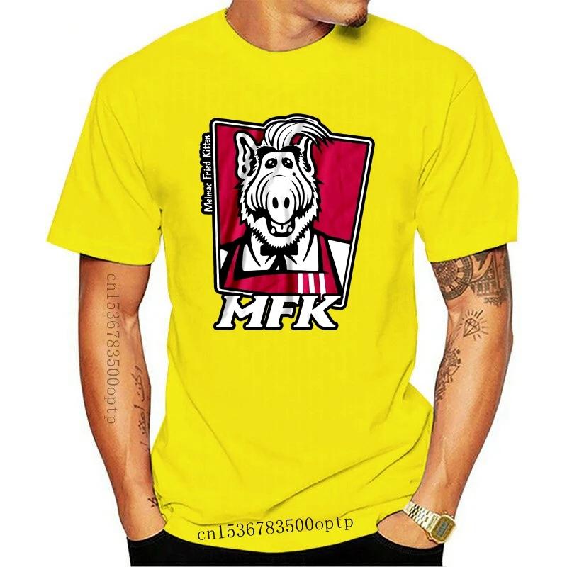 New T-Shirt Alf 6 Kult Schwarz Melmac, Lecker Katze, Ufo, Kom?die, Kult, Serie Streetwear Lustige Druck Kleidung Mans T-Shirt 20