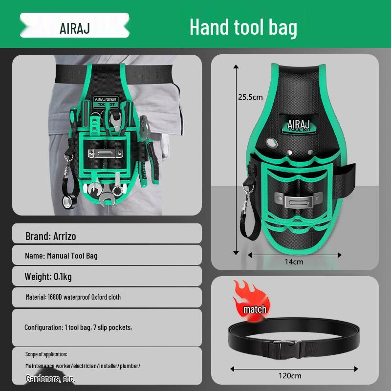 Многофункциональная сумка для электрика — Портативная, Прочная и Вместительная