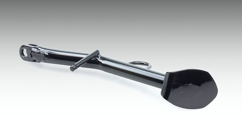 Kijima Cross Cub 110 Motorcycle Parts Side Stand Wide Plate Side Stand Steel Black Finish 213-053