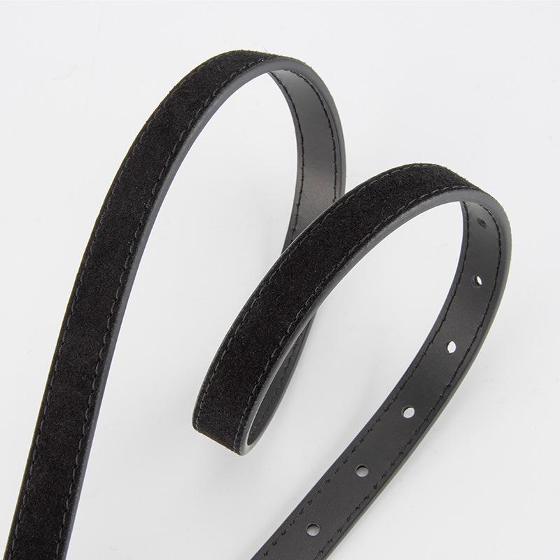 Belt Matte Leather Pin Buckle Belt, Women's Fashion Simple and Versatile Belt
