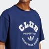 adidas Blue Version Club T-Shirt 'Blue White' Men's IA2459