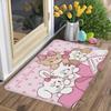 Cute Cartoon Mikko Cat Bathroom Mat Anti-slip Absorb Water Long Strip Cushion Bedroon Mat Hotel Decor Mat