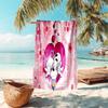 Love Friendship Beach Towel,quick Drying Absorbent Beach Toweloutdoor Sports Swimming Beach Towelsoft And Comfortable