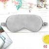 Shading Smooth Sleeping Silk Shield Light Sleep Eye Mask Eye Cover Night Eyeshade Blindfold