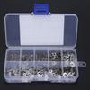 500pcs M1.6 M2 M2.5 M3 M4 Stainless Steel Flat Washer & Spring Gasket Kit