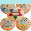 Wooden Board Multigame Children Educational Toy Family Game Night Gifts Festival