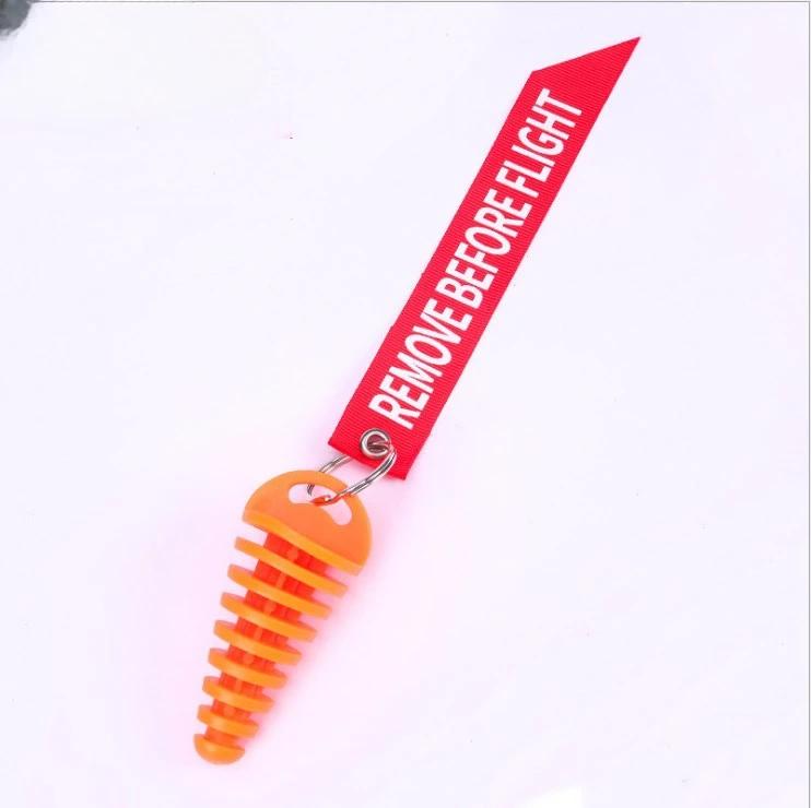 Xiaomi New Exhaust Pipe Stopper Blow-down Plug Exhaust Muffler Waterproof Wash Plug Silicone Off-road Motorcycle Keychain