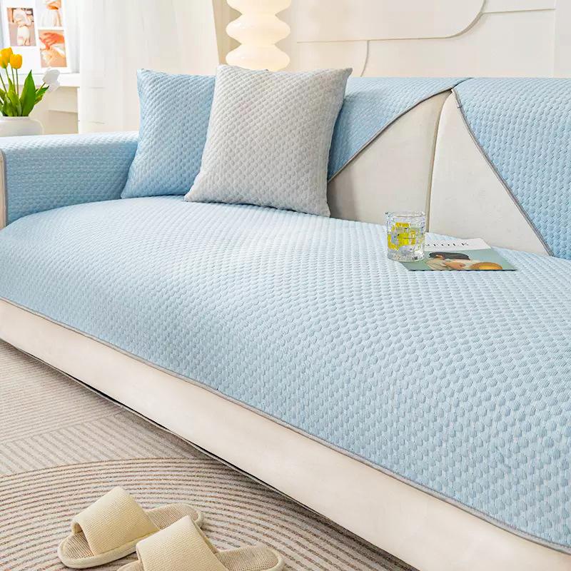 

Прохладная подушка для дивана в горошек, летняя подушка для сиденья, нескользящий кожаный чехол для дивана, летняя крутая подушка для сиденья, чехол для подушки, полотенце 70*70cm