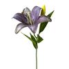 Faux Lily Flowers Bulk Realistic Artificial Tiger Lily Long-lasting Fake Lily Stem for Floral Arrangement Wedding Party Home Decor