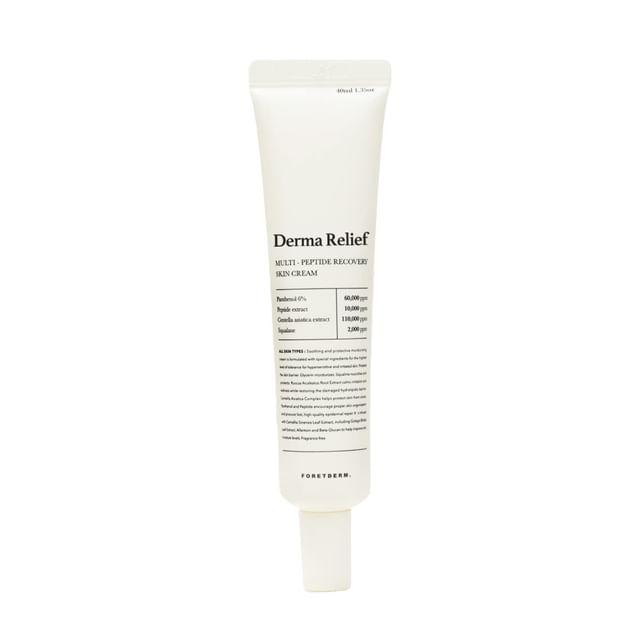 FORETDERM - Derma Relief Multi-Peptide Recovery Skin Cream 40ml