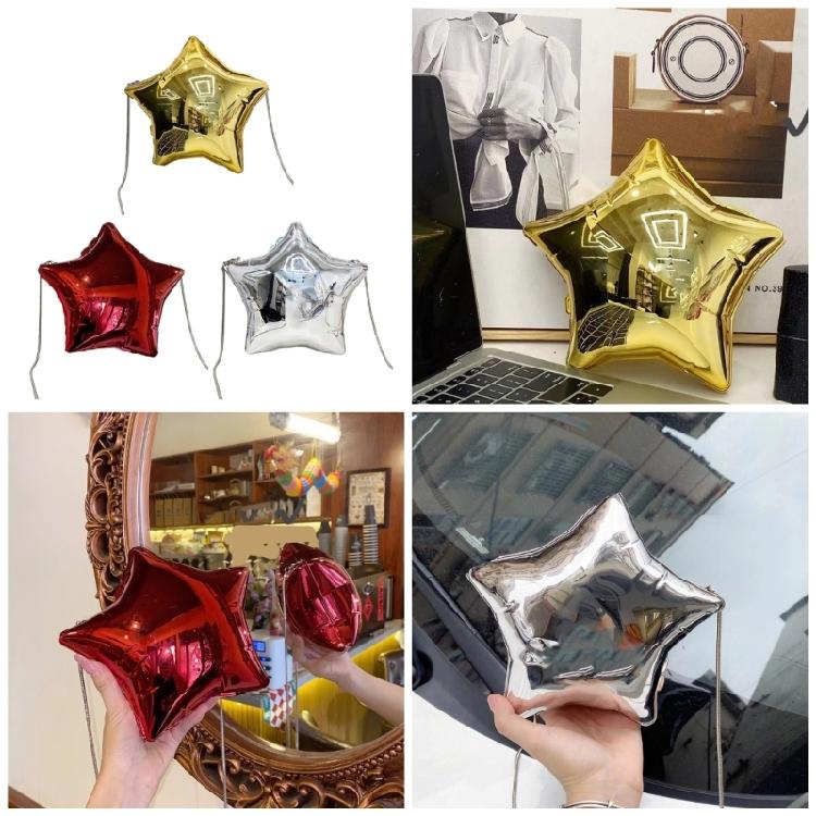 Reliable Acrylic Star Bag Lightweight Crossbody Bag Unique Bag for Travel