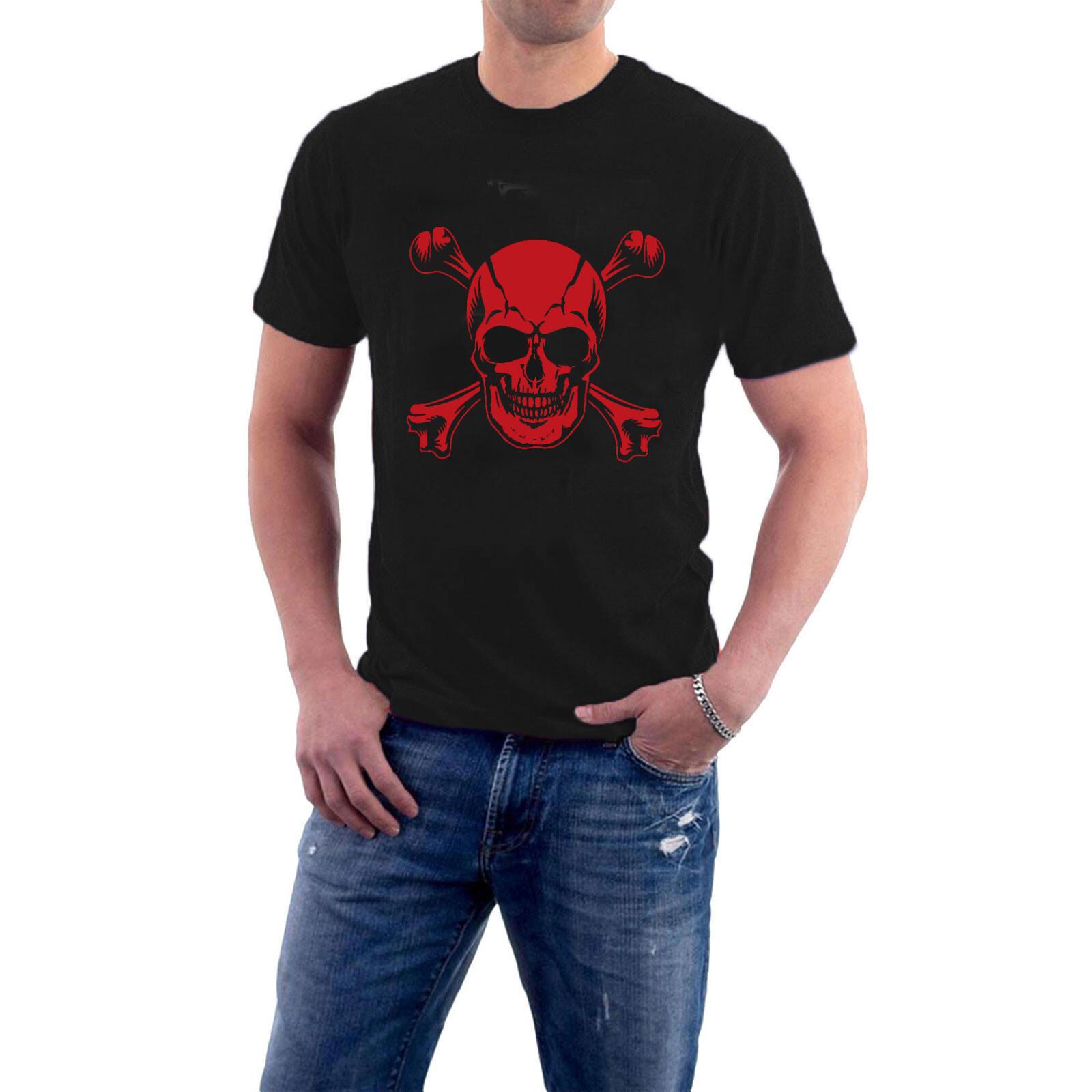 Skull Crossbones T-shirt Nosferatu London After Midnight Horror Halloween Tee XL