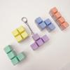 Unzip Button Tetris Four-button Mechanical Keyboard, Shaft Tester, Keychain, Pinch Music, Decompression Button Toy