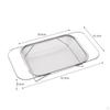 Vegetable Washing Basket MultiFunctional Stainless Steel Sink Strainer Space Saving