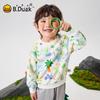 B.Duck Boys' Dinosaur Pullover Sweatshirt
